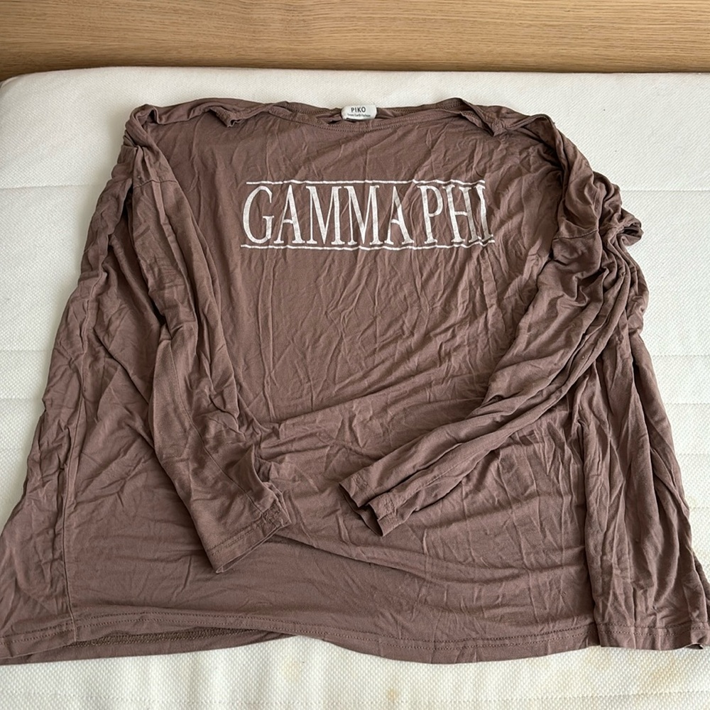 XL Gamma Phi Beta Long Sleeve Top